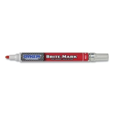 BRITE-MARK PAINT PEN MEDIUM TIP RED